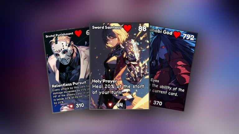 Liste des niveaux de bataille de la carte anime