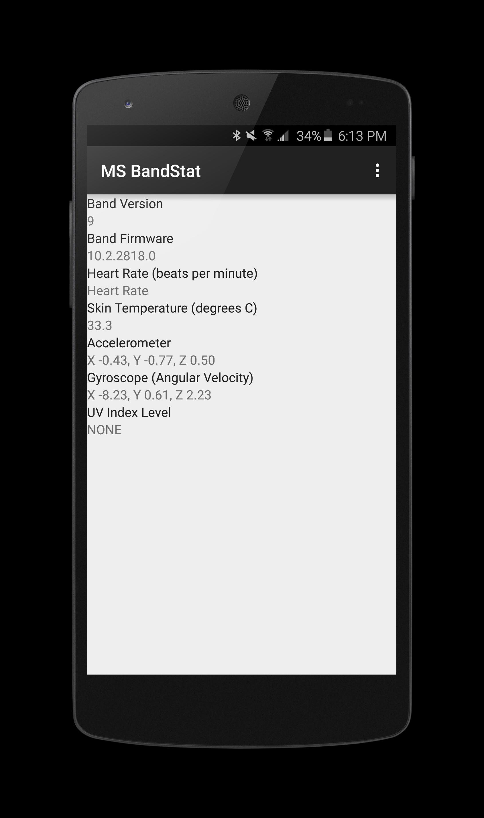 MS BandStat