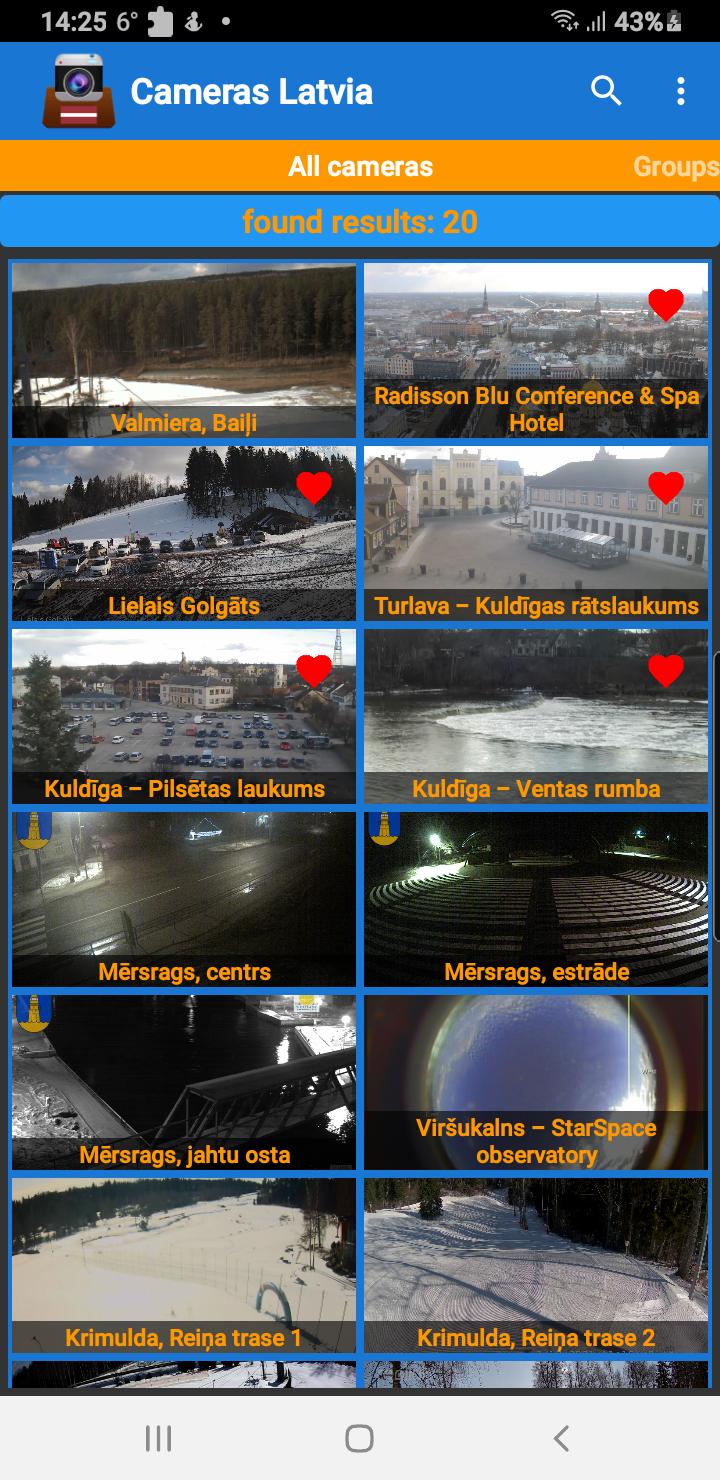 Latvijas vebkameras
