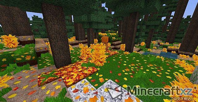 Упаковку Material Pack Zarda's Awumn HD Zedercraft осень HD Resource Pack