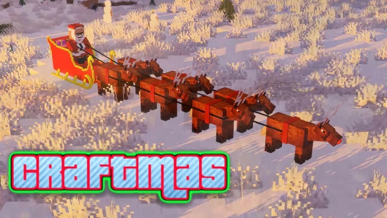 Пакет ресурсов Minecraft Craftmas