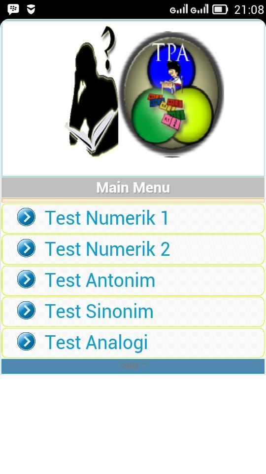 Tes Potensi Akademik (TPA)