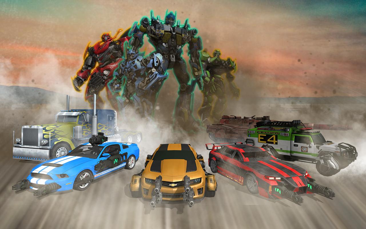 Police Car Transform Robots Vs Gangsters Autobots