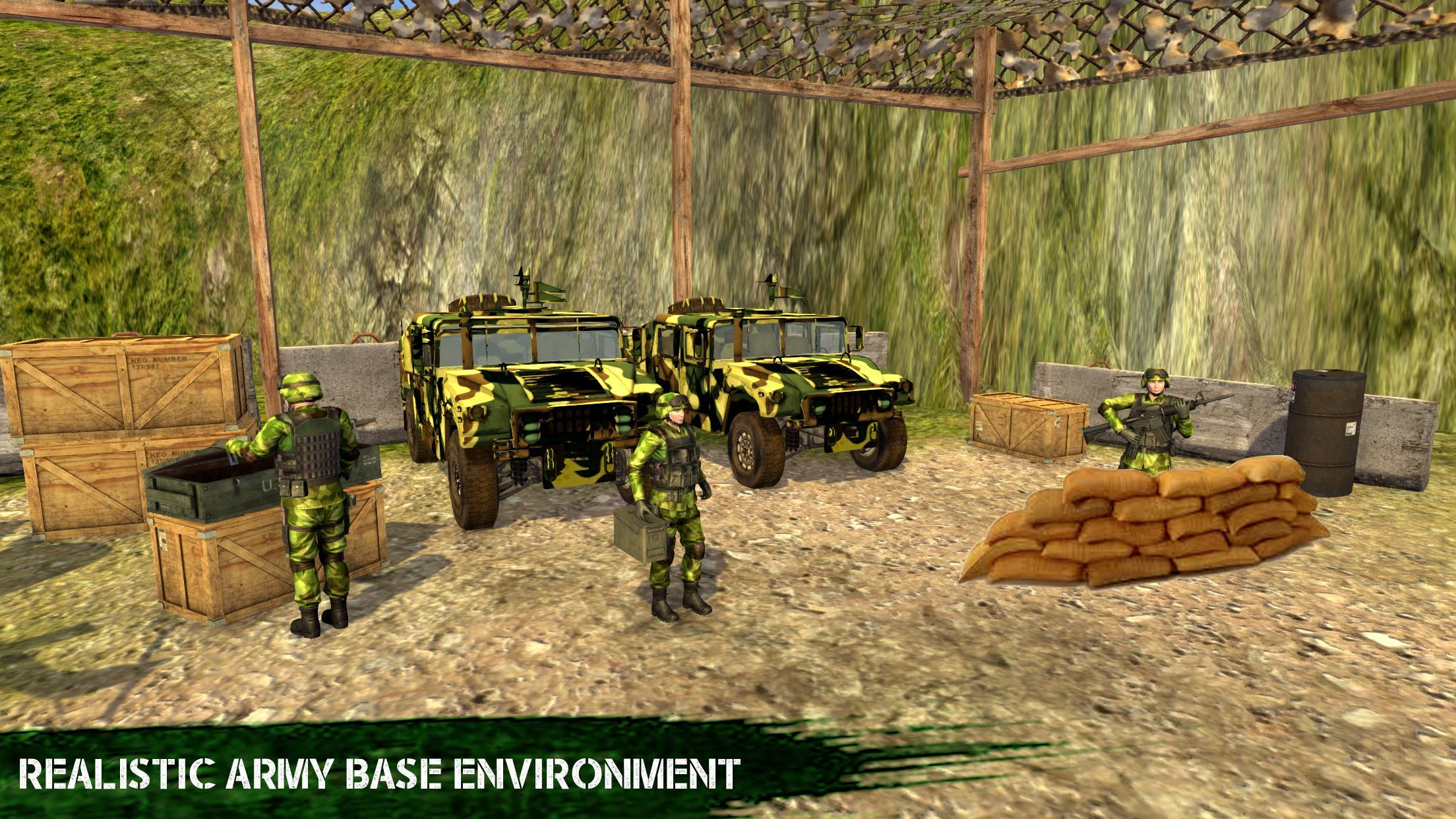 Army Truck Driving Simulator: Army off road Driver