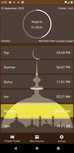 Islamic Prayer Times