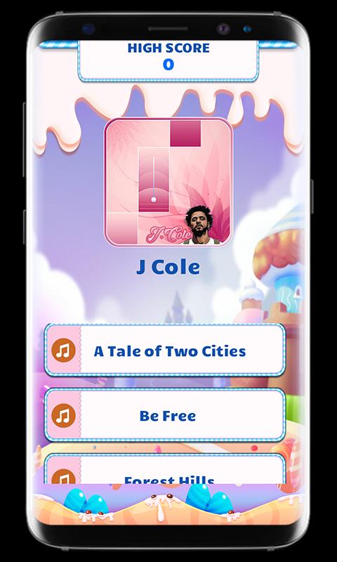 J COLE Piano Tiles