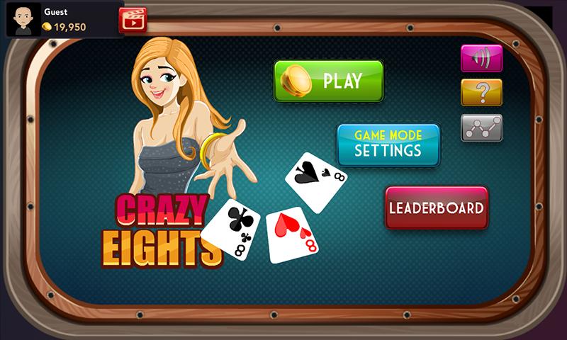 Offline Crazy Eights - Free Ca