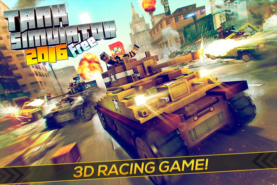 Tank Simulator 2017 Craft Game