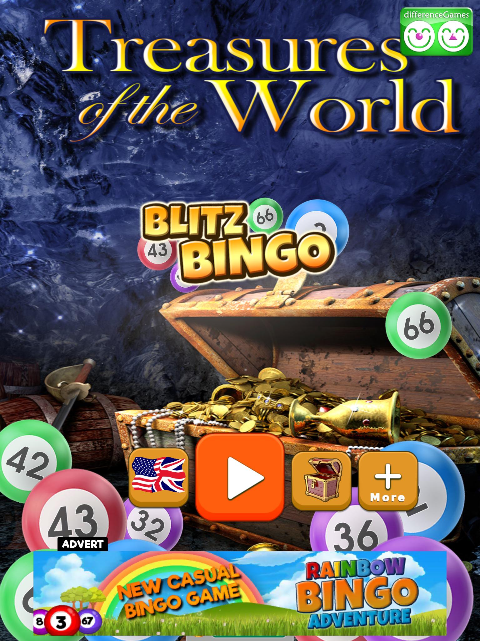 Blitz Bingo - World Treasures