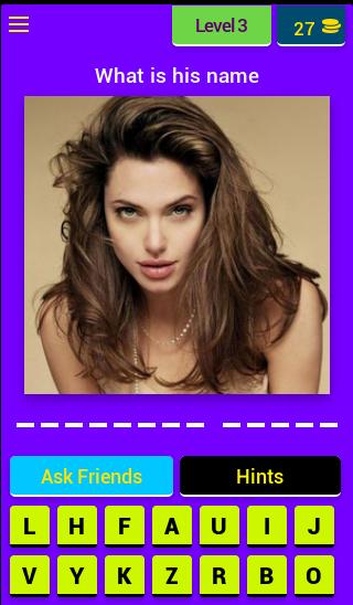 Characters Quiz - Hollywood