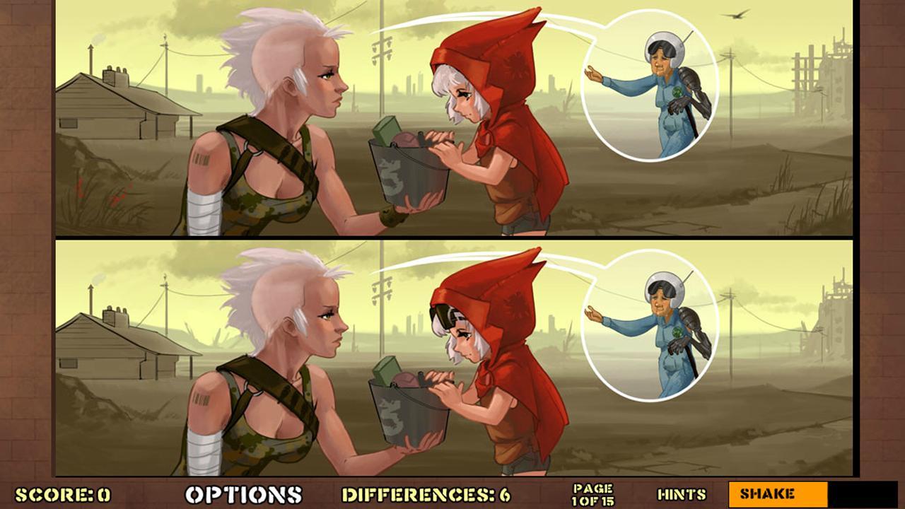 Find the Differences Red Hood