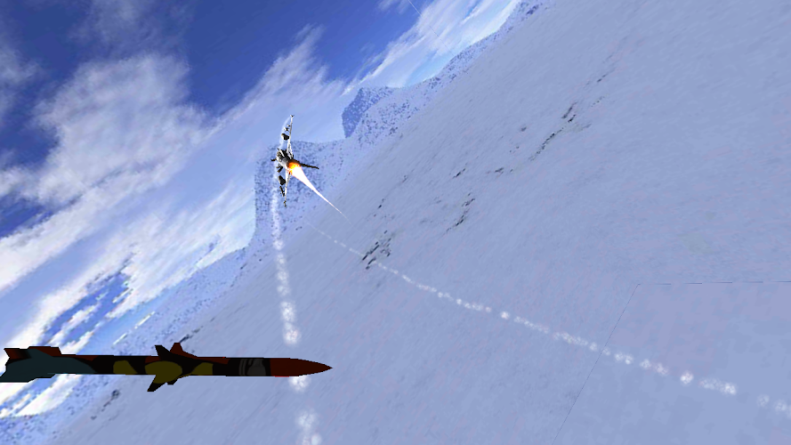 F16 War Missile Simulator