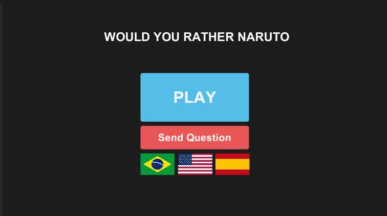 Would You Like: Naruto