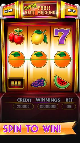 Super Fruit Slot Machine Game