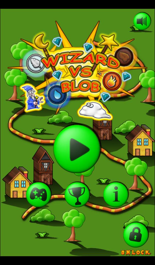 Wizard vs Blob